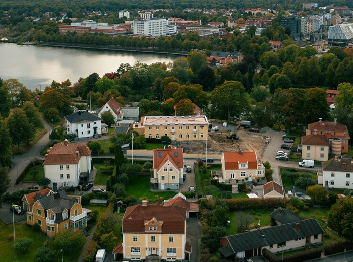 Staglabergets våningar tar form