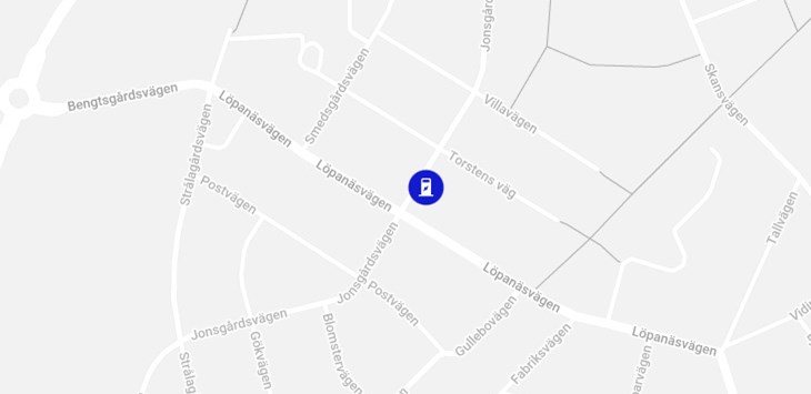 Löpanäsvägen 9, (mitt emot ICA) Rottne